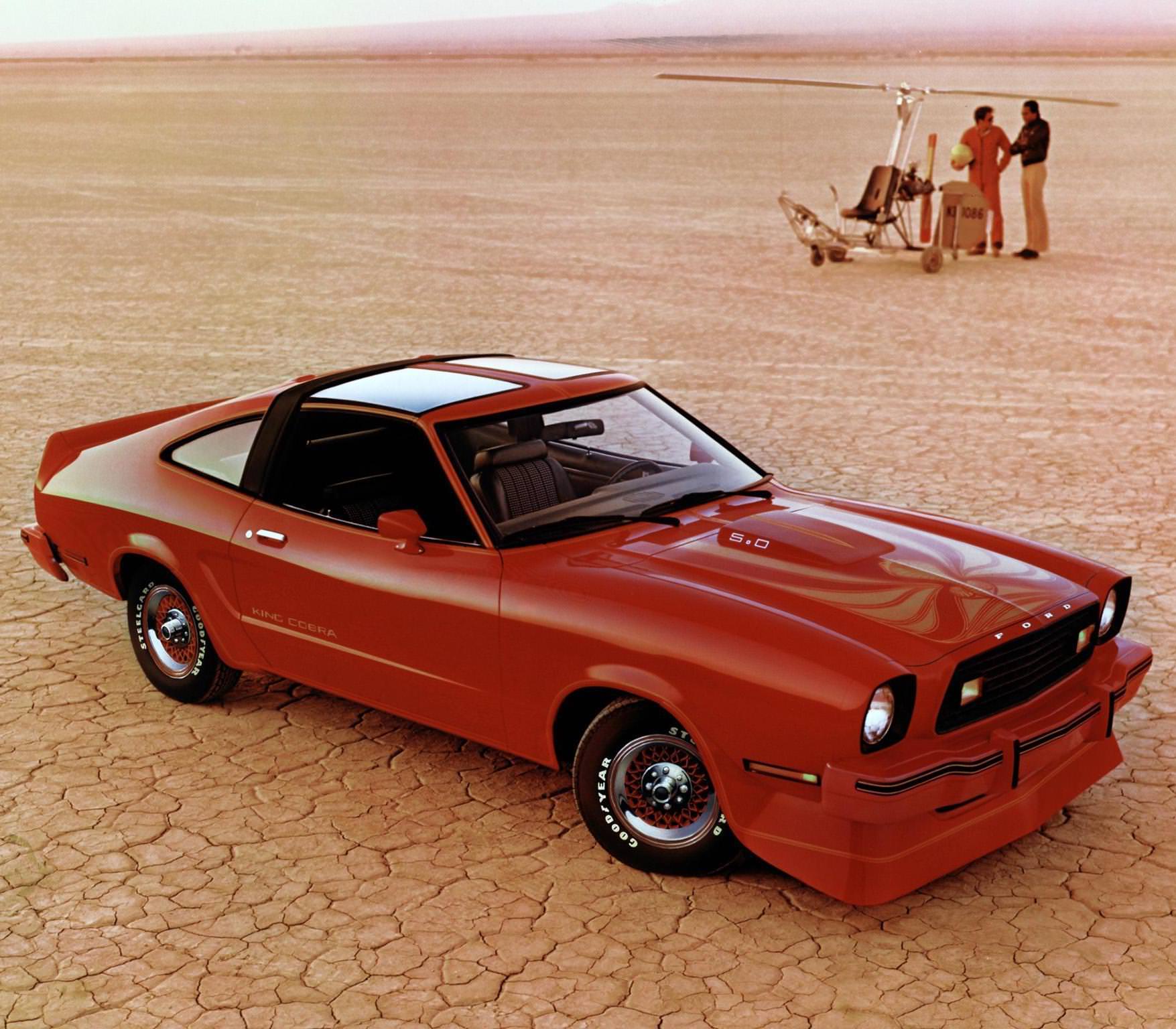 1978 Ford Mustang Ii King Cobra Brochure Vintage