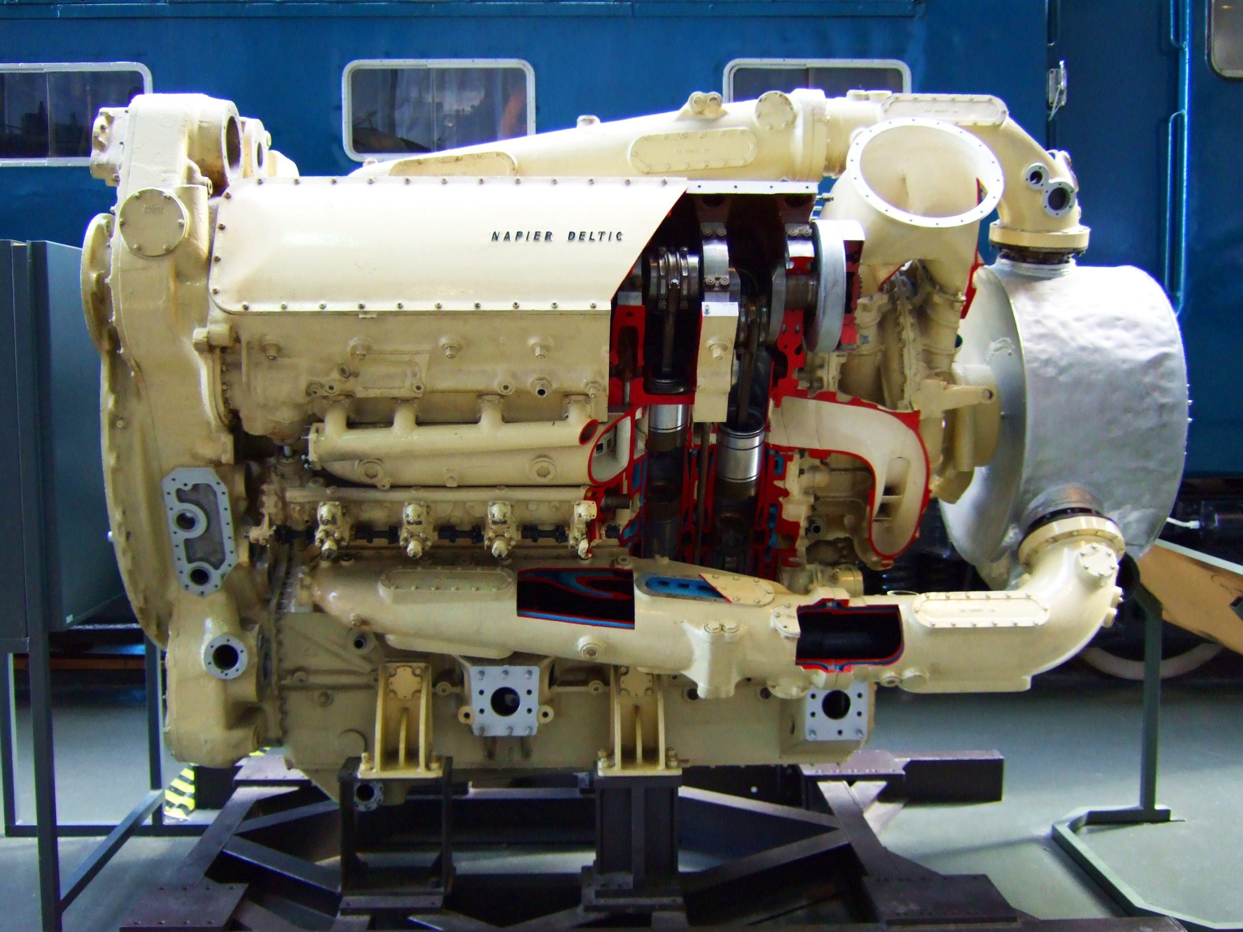 Napier Deltic Diesel Engine Nati